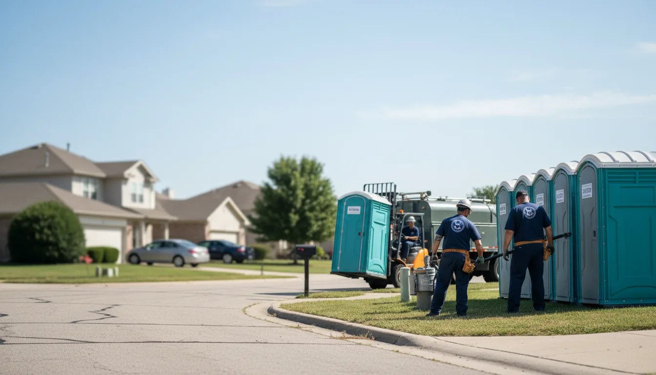 Porta Potty Rental in Thayer, IA near me